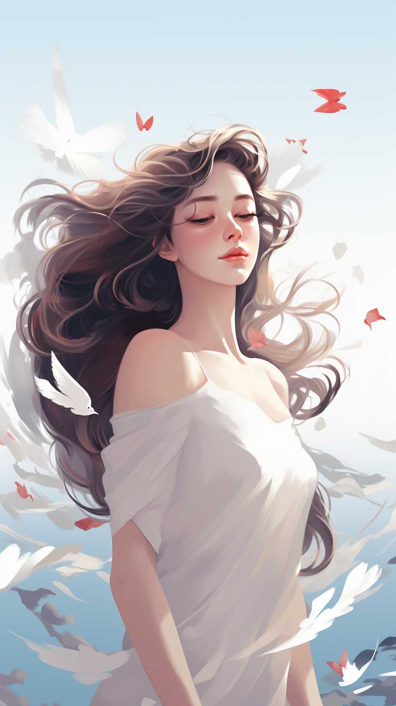 唯美艺术浅白色背景999