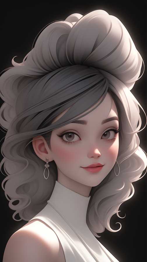 精致美女