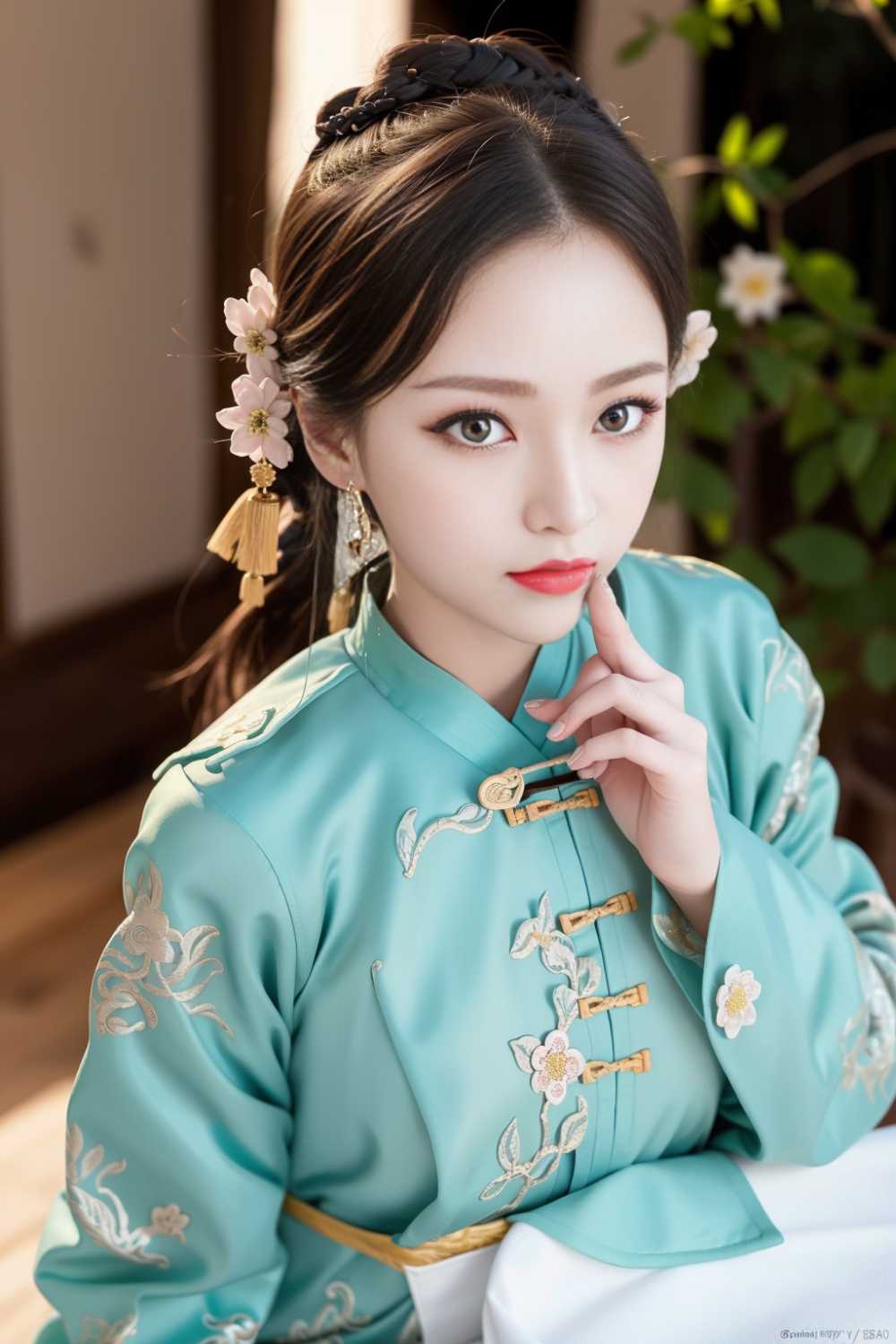 美女人像
