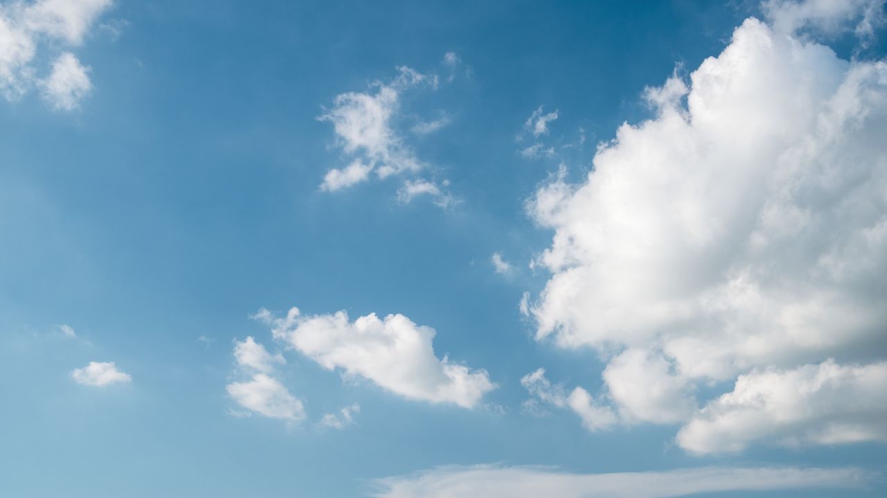 蓝天白云天空天气晴朗延时摄影 11