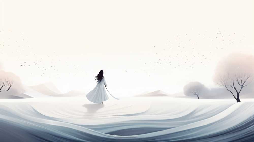 浅色唯美创意背景