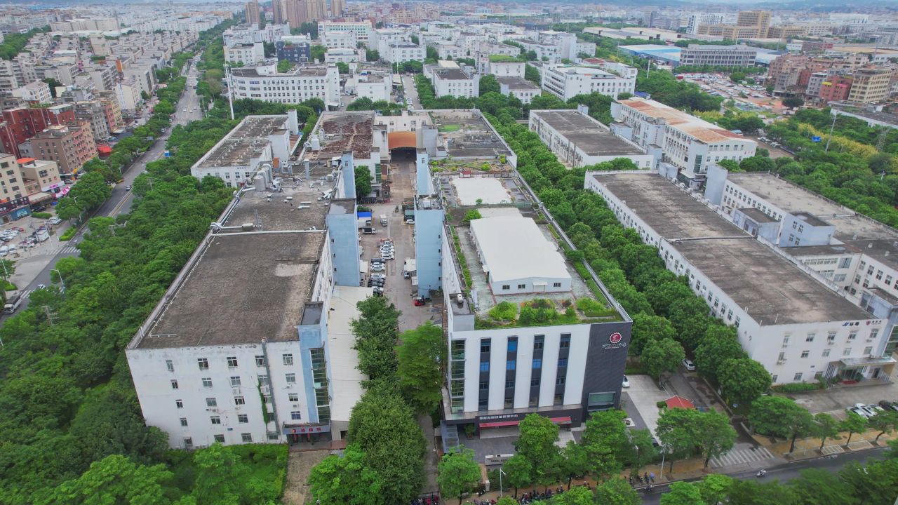 航拍厦门工业集中区