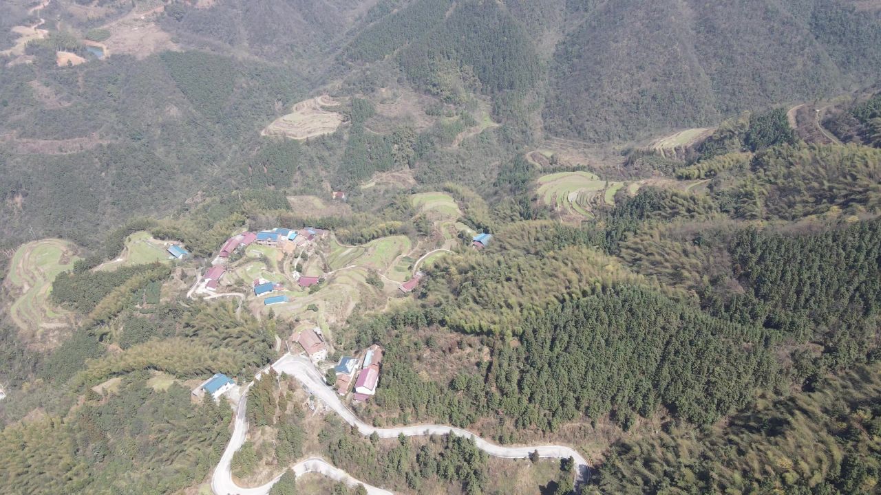 祖国青山绿水大好河山航拍 