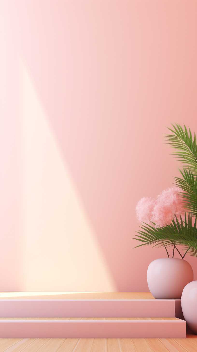 粉色艺术背景