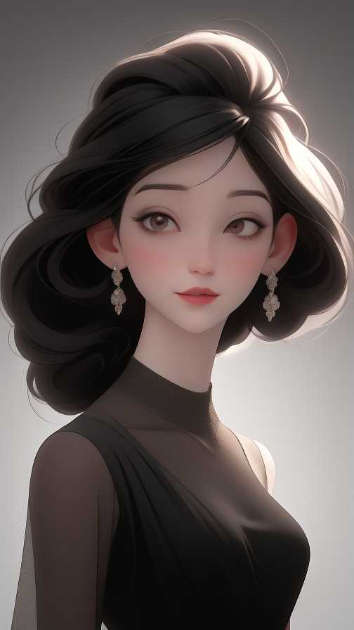 精致美女