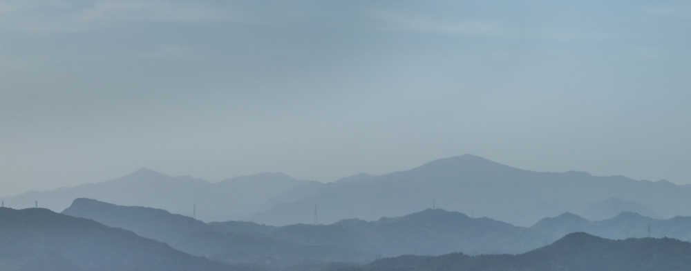 航拍杭州临安青山湖景区