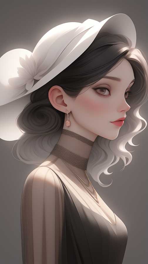 精致美女