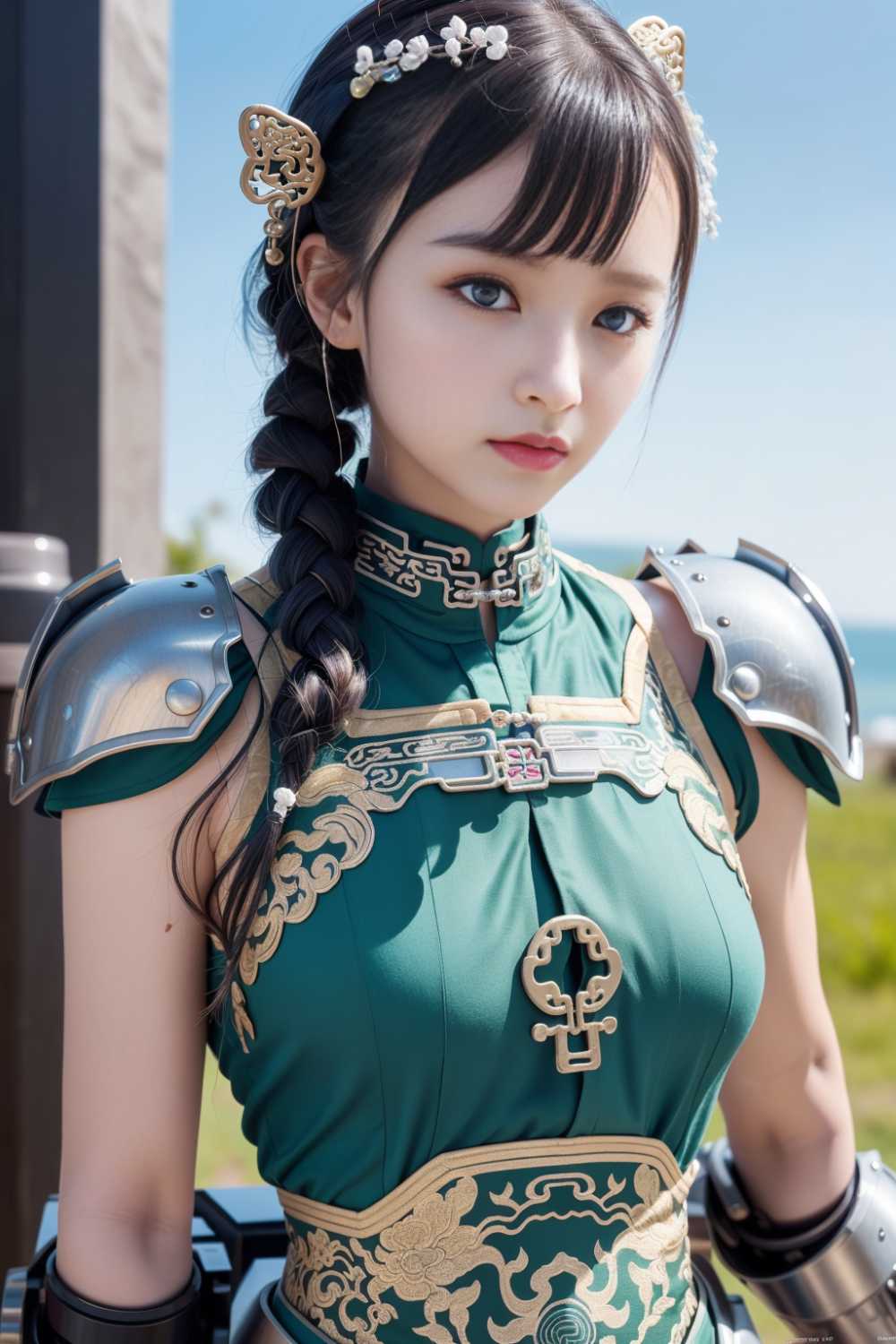 铠甲美女