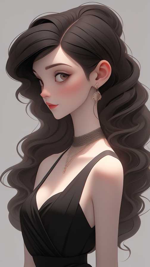 精致美女