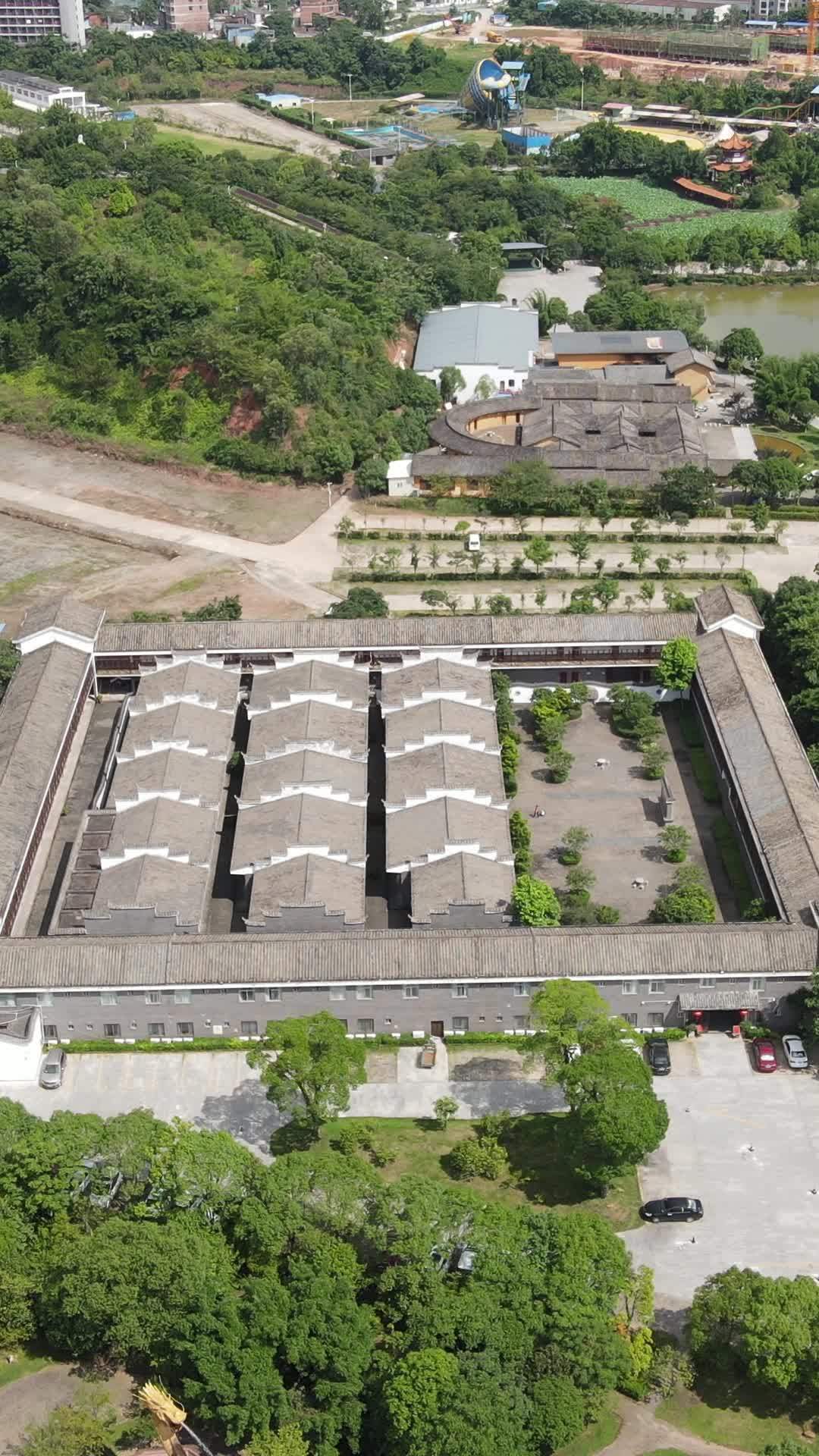 古韵园林与现代建筑的和谐共存