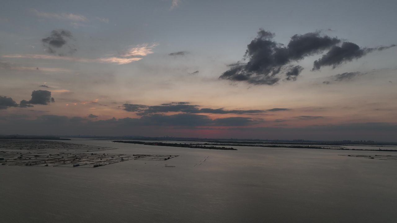 4K航拍苏州阳澄湖风光 13