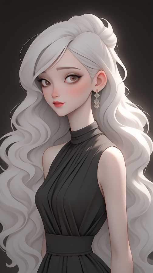 精致美女