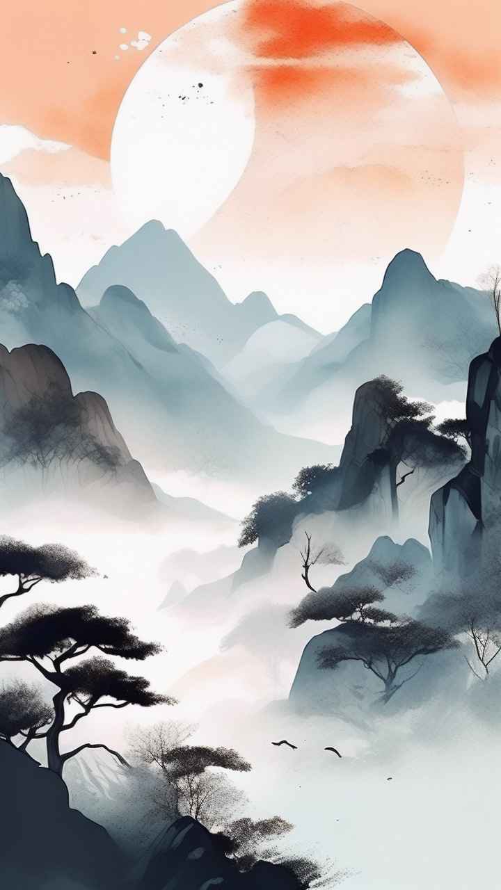 山水插画国风 74