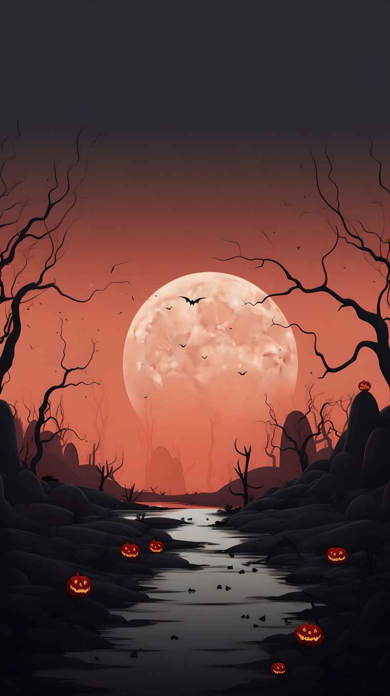 万圣节素材背景图 19