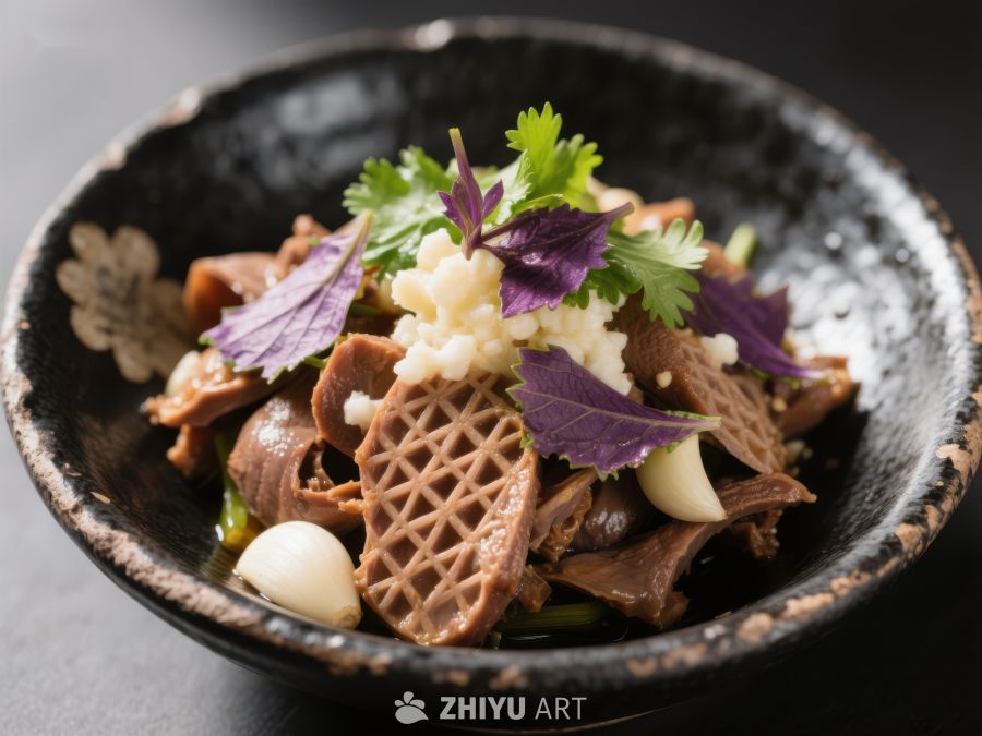 精致日式料理：鸡肉与蔬菜的完美结合 535