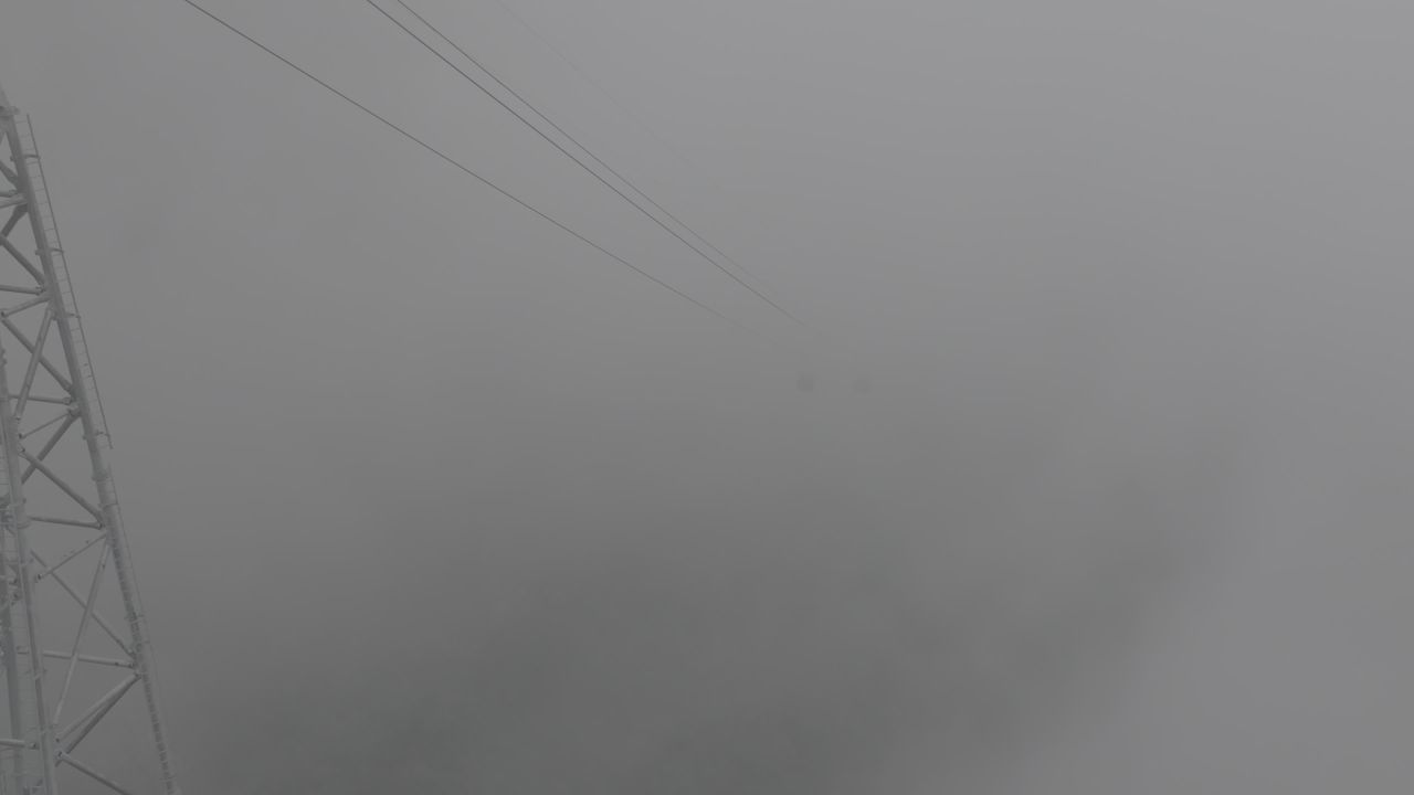 雾中缆车