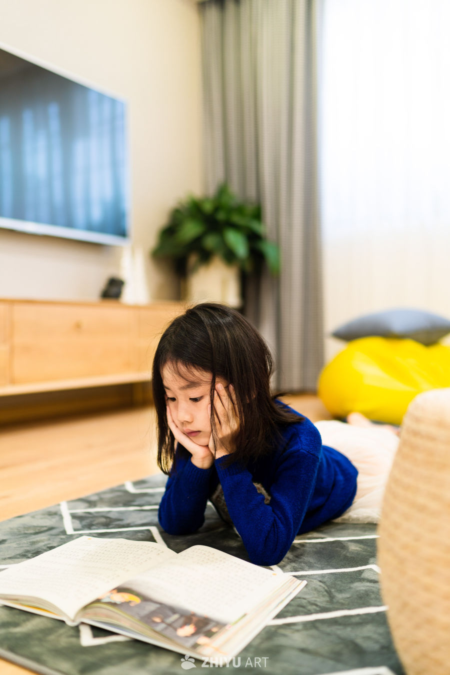 小读者的静谧时光