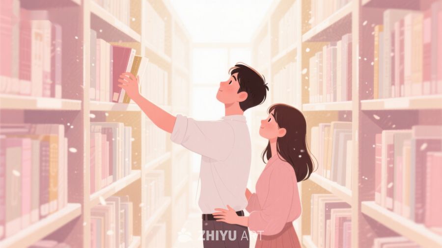 图书馆内两人共同选书 296