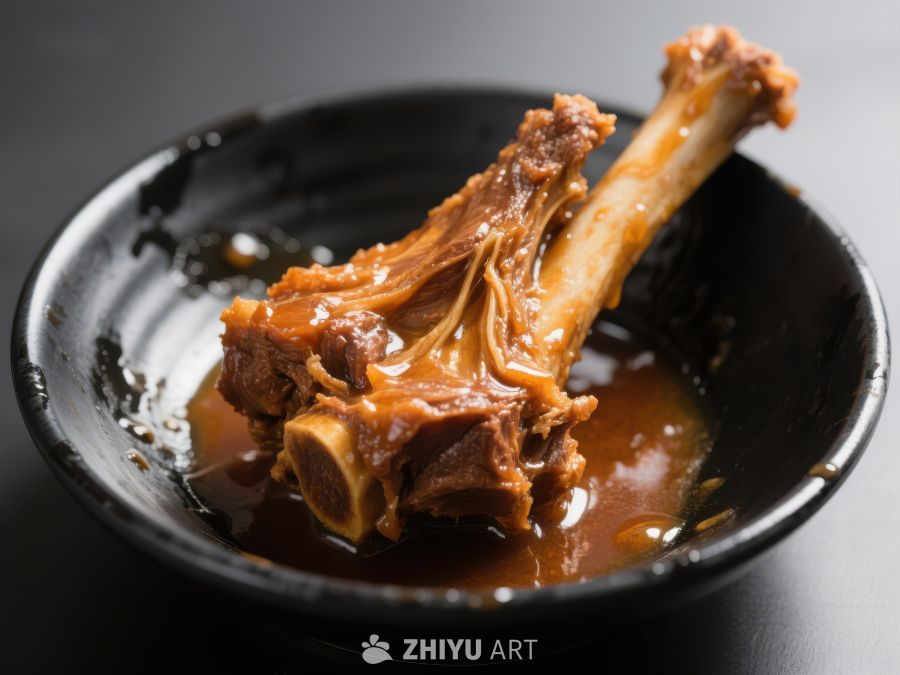 浓郁酱汁中的羊蝎子 650