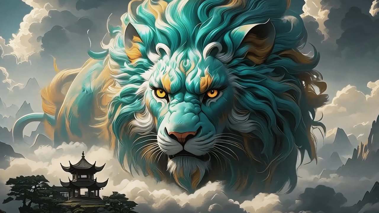 瑞兽狮子
