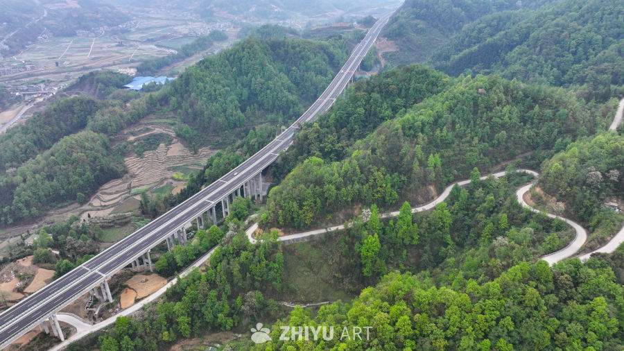 壮丽山河高速公路景观 3