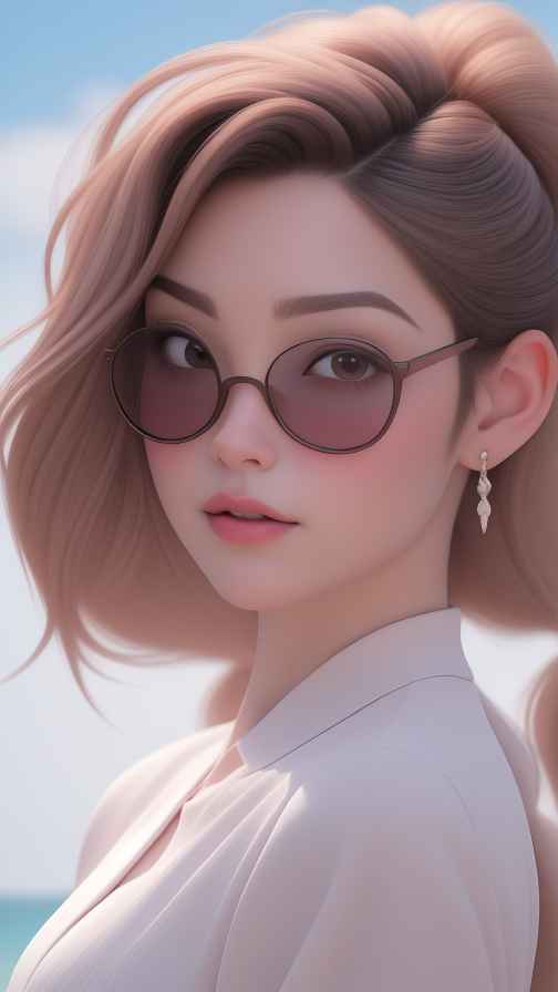 高清美女可以做头像哦