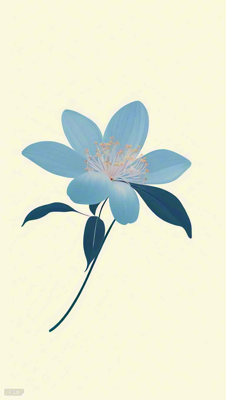 桂花蓝色花蕊花瓣 11