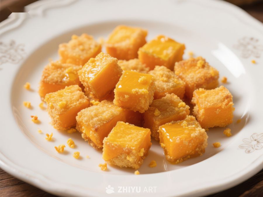金黄酥脆的南瓜糕点 365