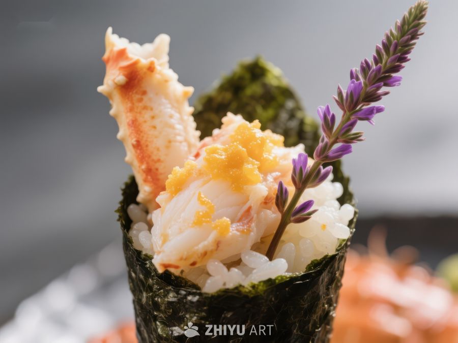 精致蟹肉寿司卷 103