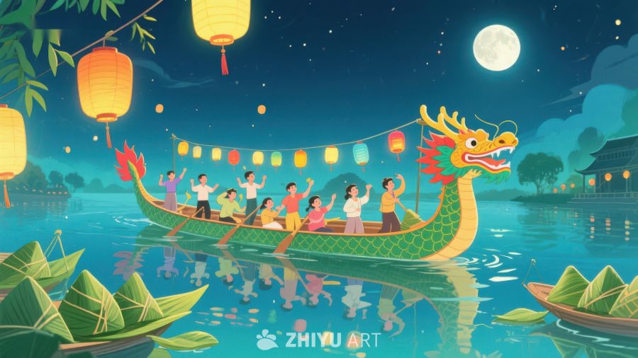 夜色龙舟欢庆端午 424