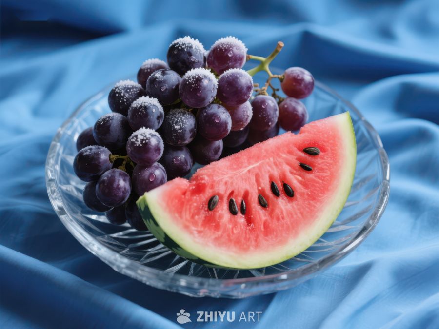 葡萄与西瓜片的清新组合 311
