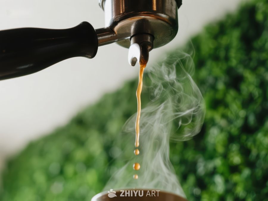 咖啡机滴落热咖啡 552