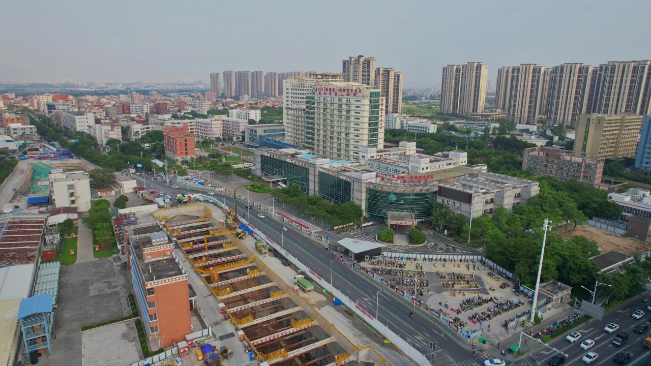 航拍厦门市第三医院 1