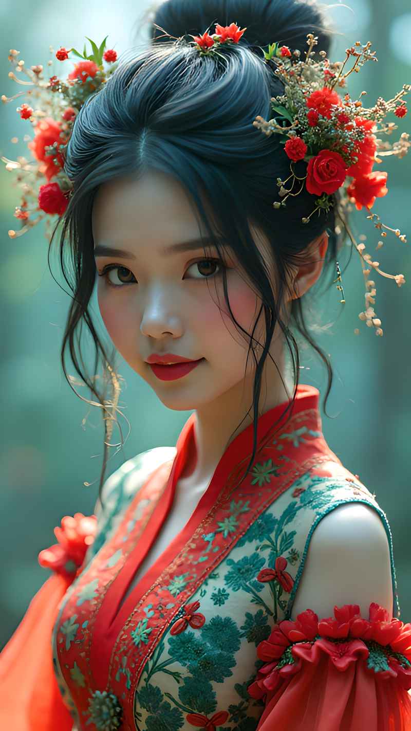 艺术美女新中式主体系列 47