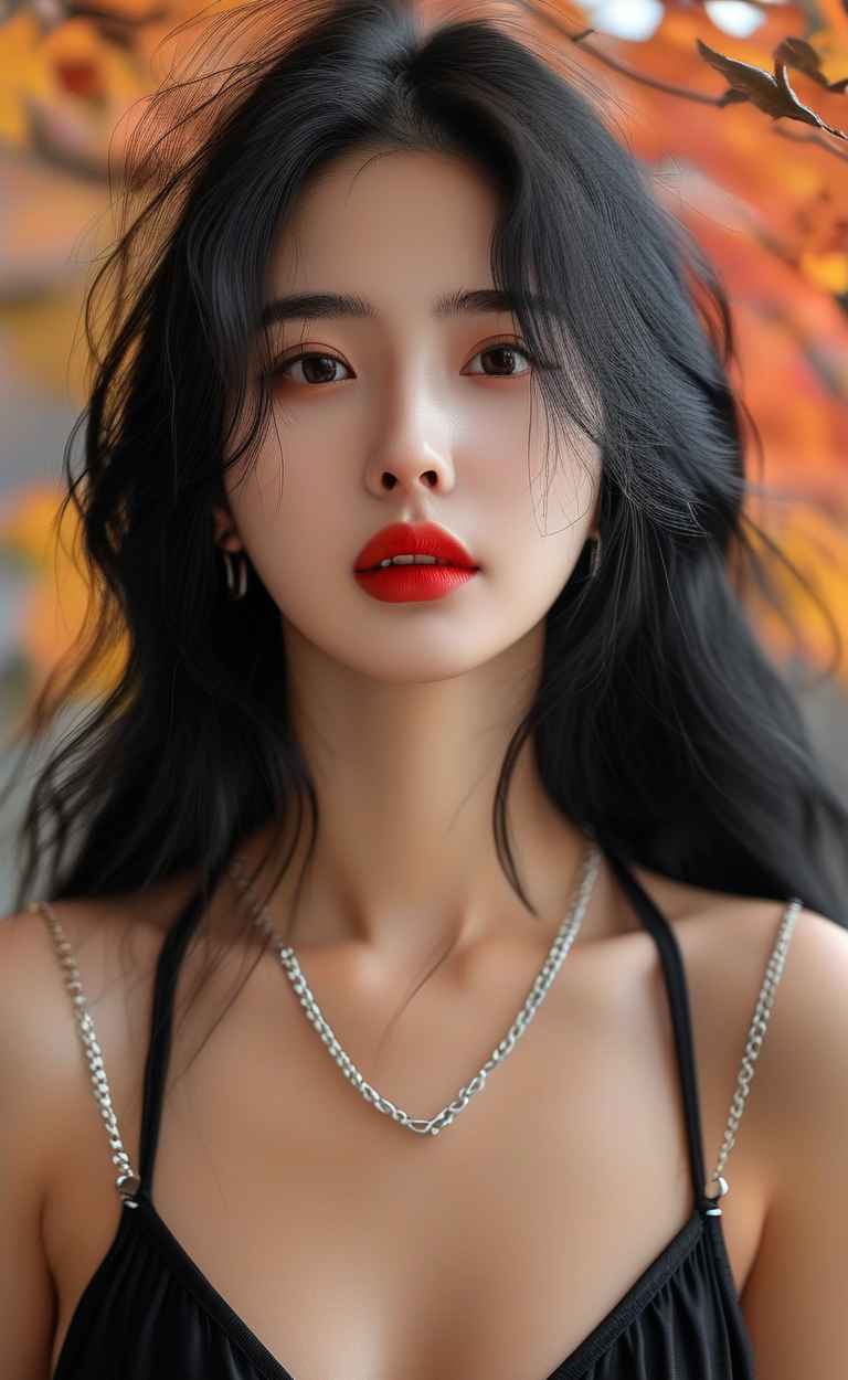 黑色美女性感特写 8