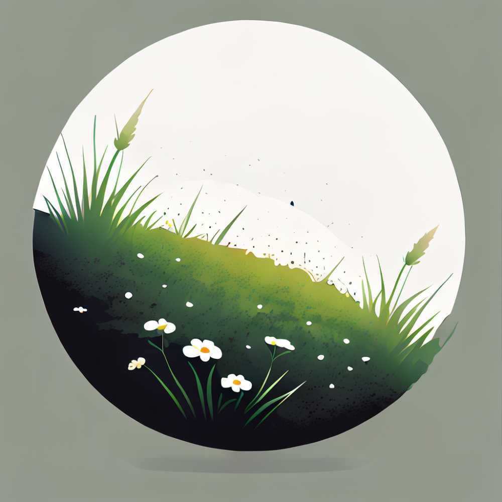 小花小草插画