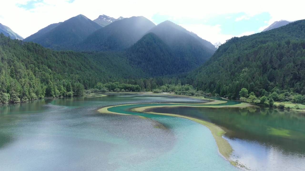 航拍西藏林芝