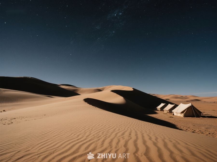 星空下的沙漠露营 198
