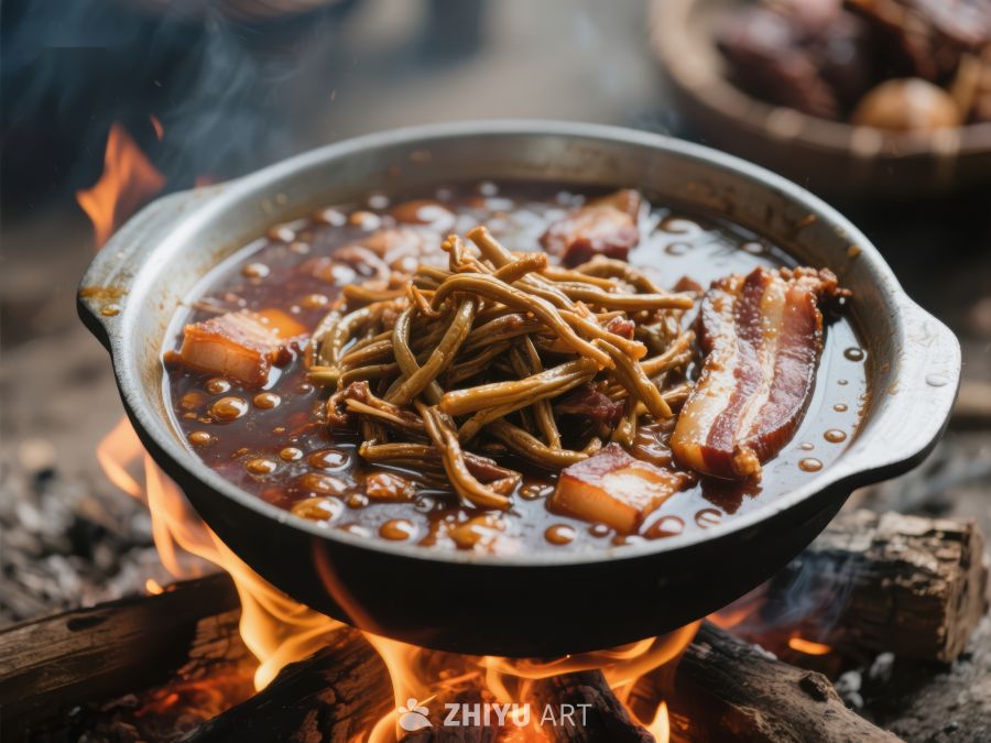 篝火上炖煮的美味菜肴 101