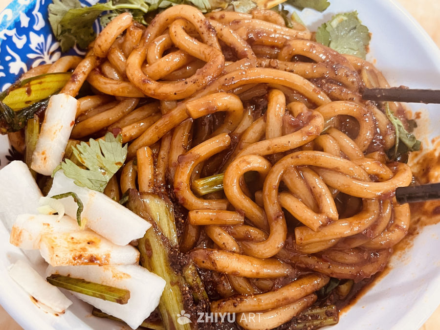 麻辣炒面