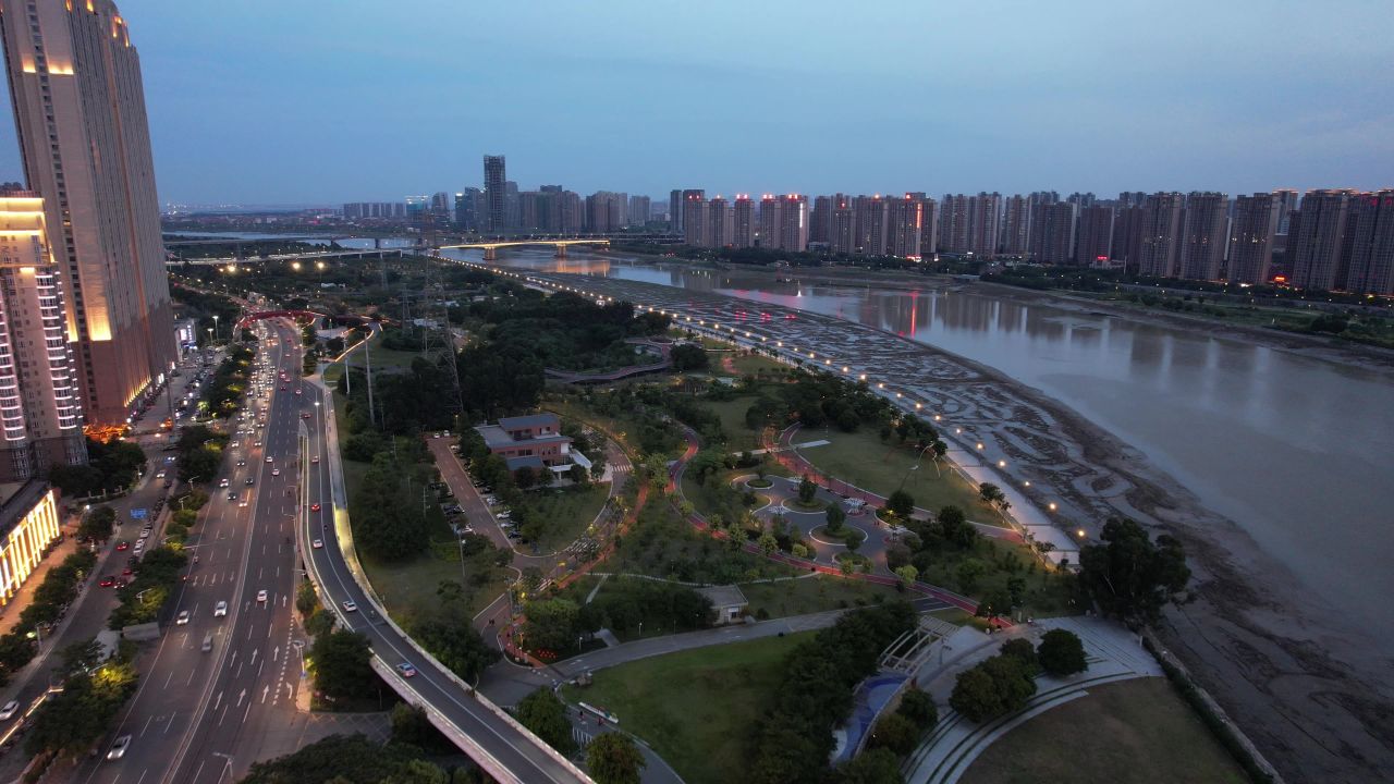 福建泉州城市风光地标建筑航拍