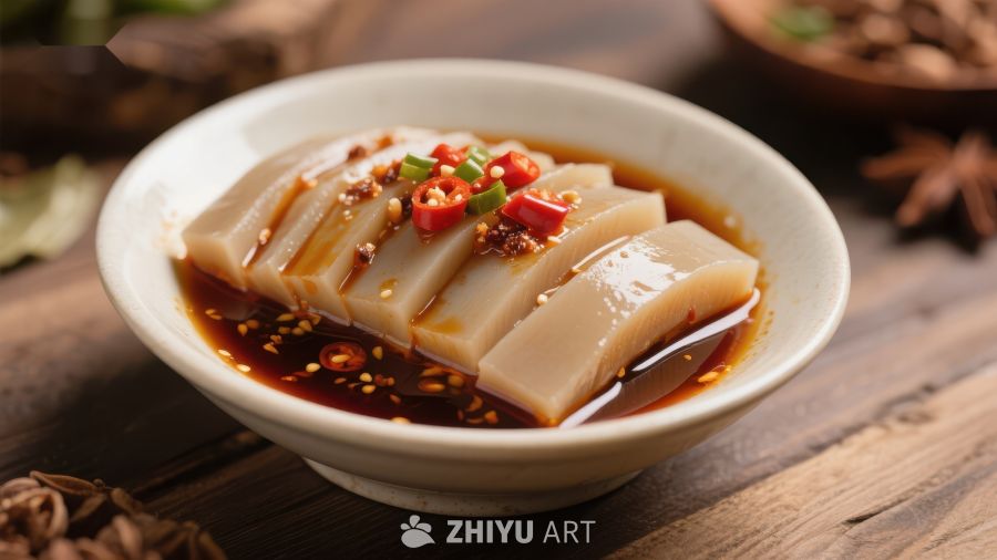 麻辣凉粉，传统美食的诱人风味