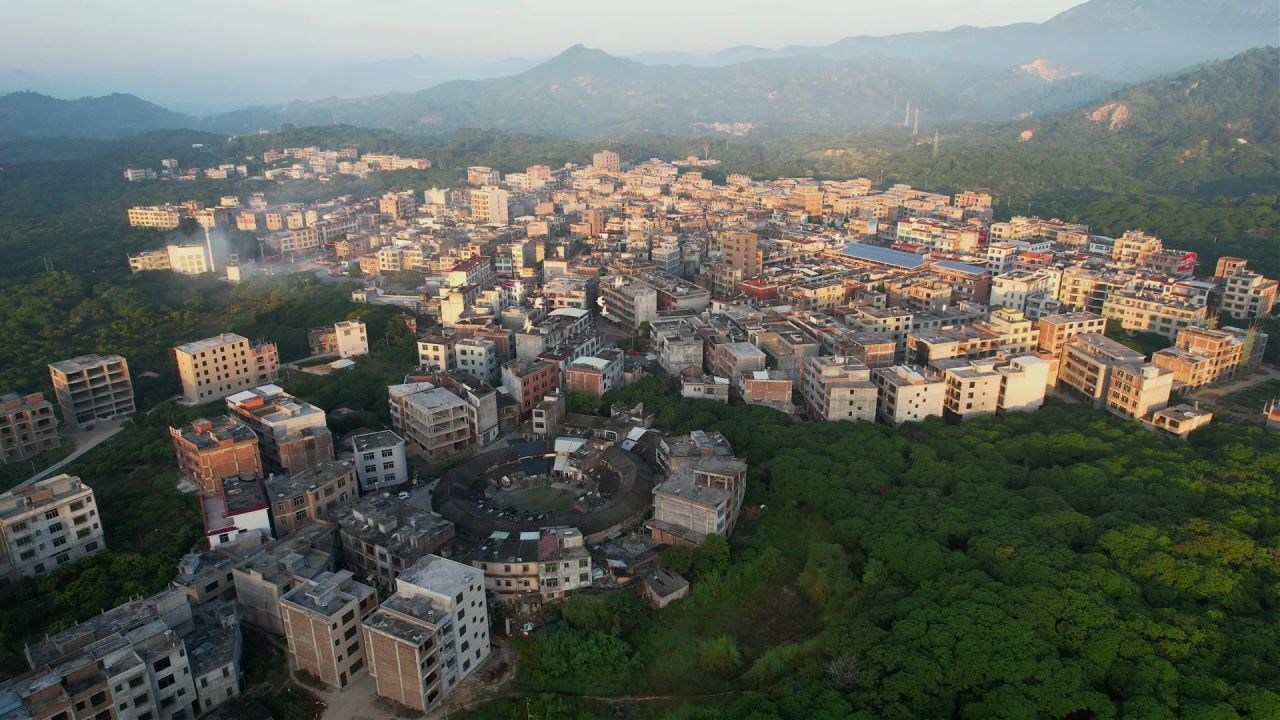 航拍福建新农村景观 11