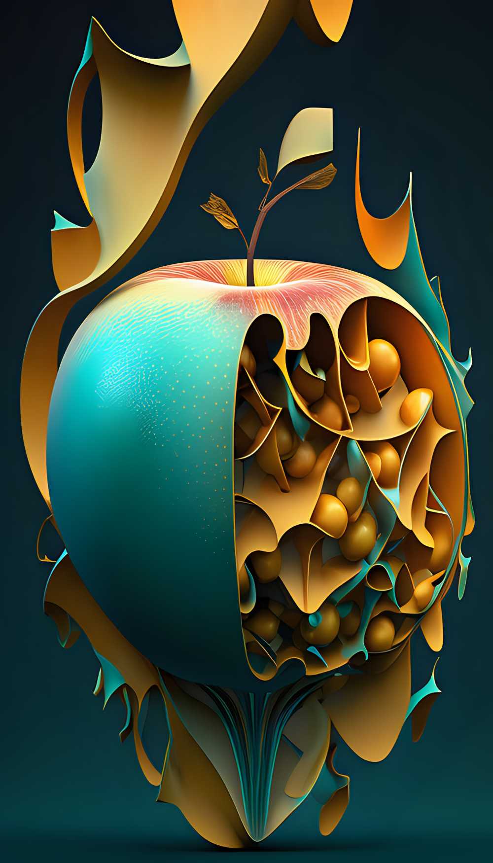 3d苹果