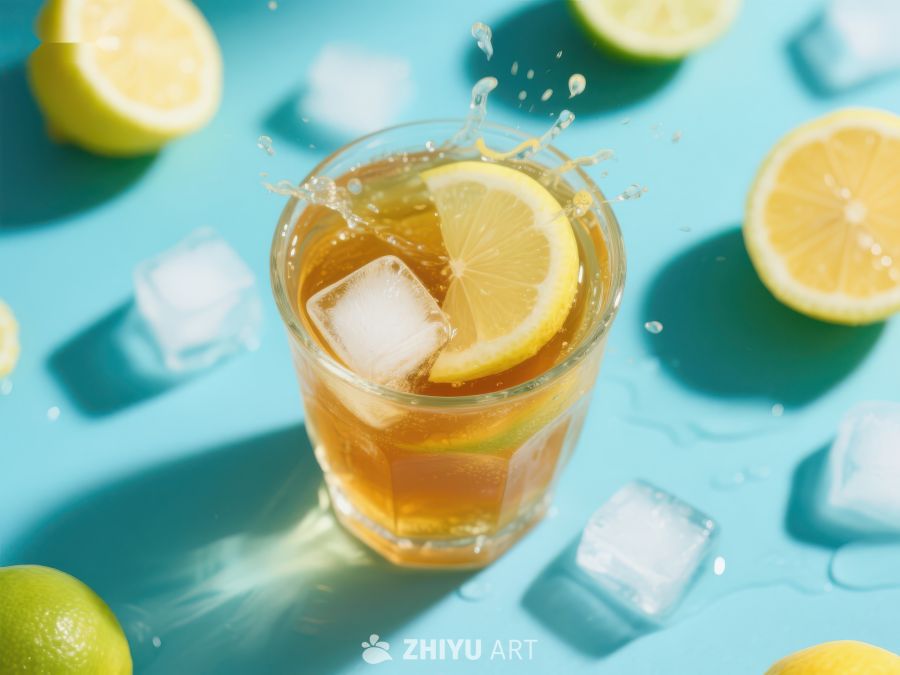 冰爽柠檬茶，清新一夏