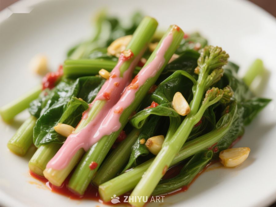 蒜蓉辣椒炒芥兰 924