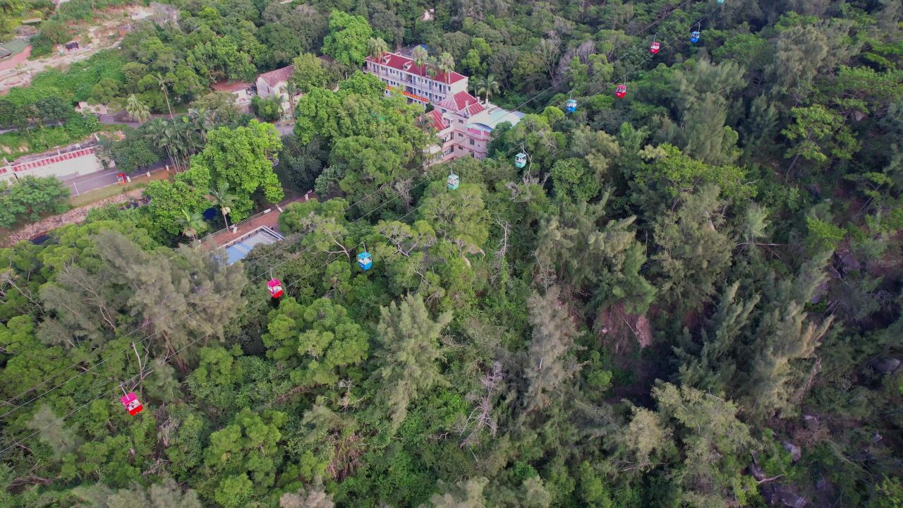 航拍厦门钟鼓索道 2