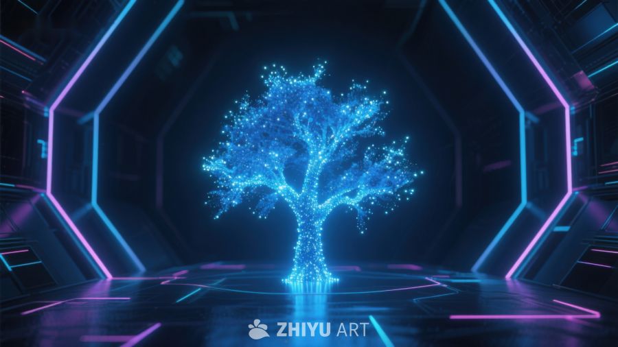 未来科技树在霓虹走廊中闪耀 694