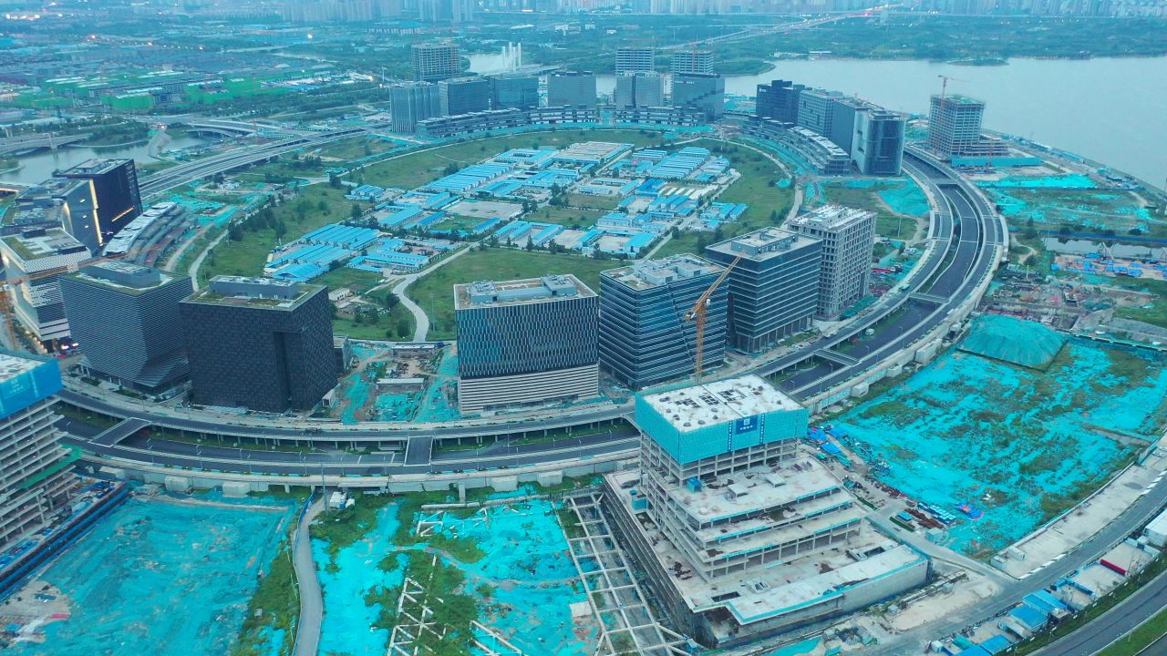郑州北龙湖航拍