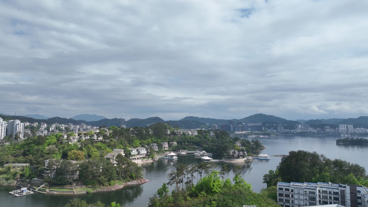 4K航拍浙江千岛湖风景区 9